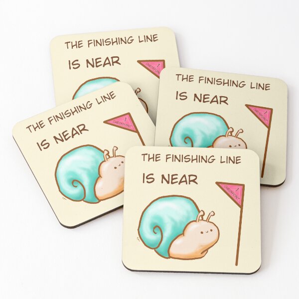 Item preview, Snail getting to the finishing line designed and sold by AnyssNara.