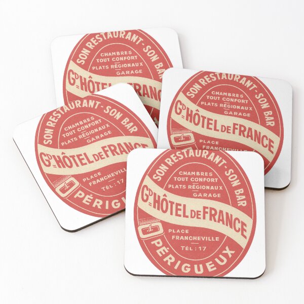 Item preview,  Grand Hotel de France PERIGUEUX, luggage label designed and sold by paulgrand.