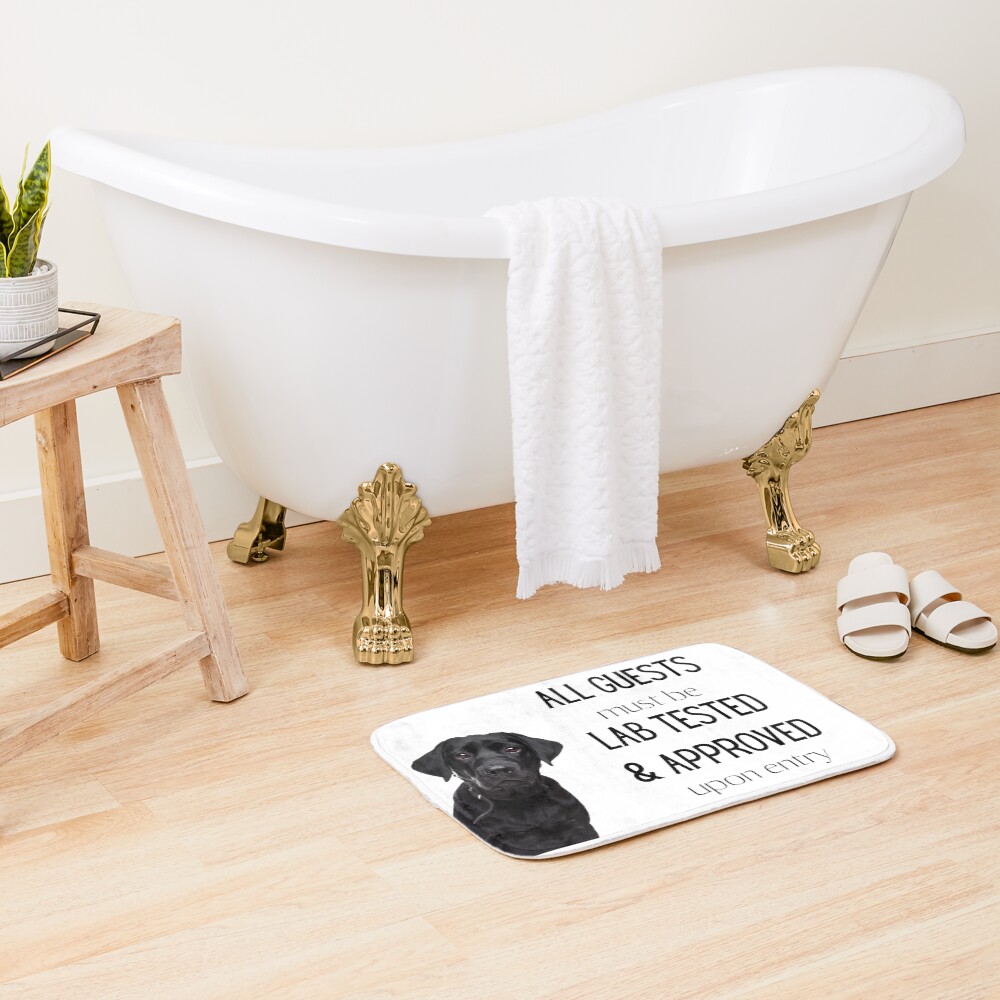 Item preview, Bath Mat designed and sold by WineLabsDesign.