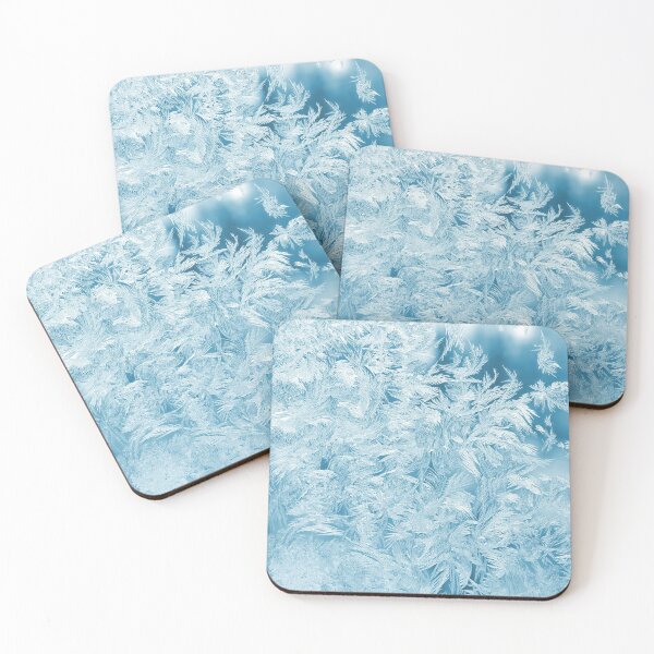 Item preview, Ice Cold Frozen Freezing Pattern on Glass designed and sold by S Y N T H R E A L M.