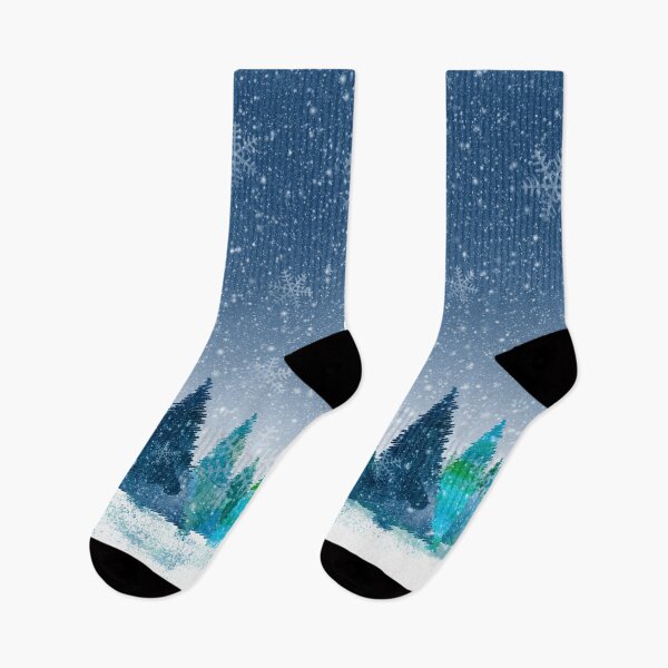 Item preview, Christmas Snow Trees designed and sold by Shinobi23.