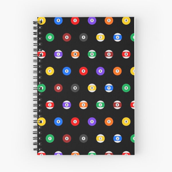 Item preview, Billiards Pool Balls Letters designed and sold by getzjason.