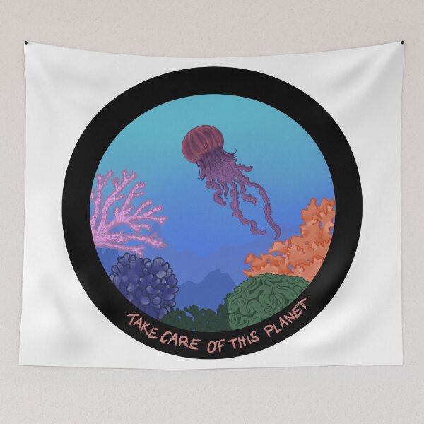 Item preview, Protect coral reefs designed and sold by lolamawi.