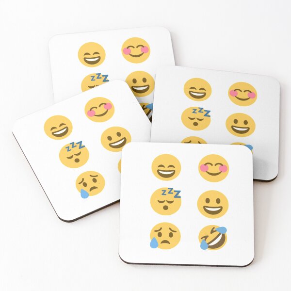 Item preview,  Sticker pack smile grin cry snore designed and sold by PaperDreamPod.