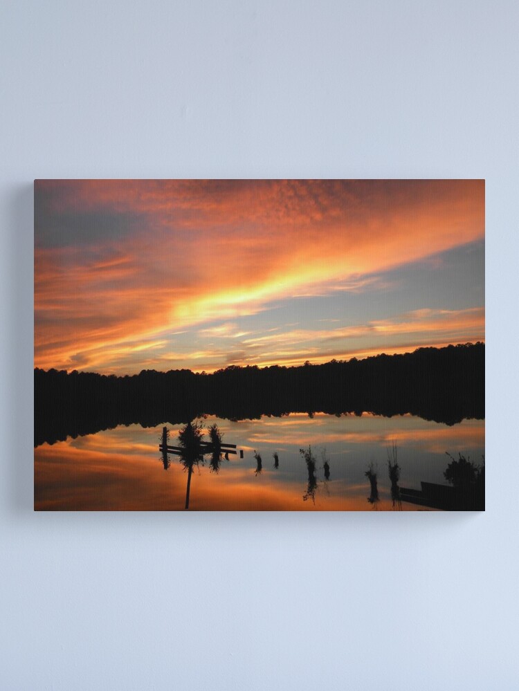 Alternate view of Windows From Heaven Sunset Canvas Print