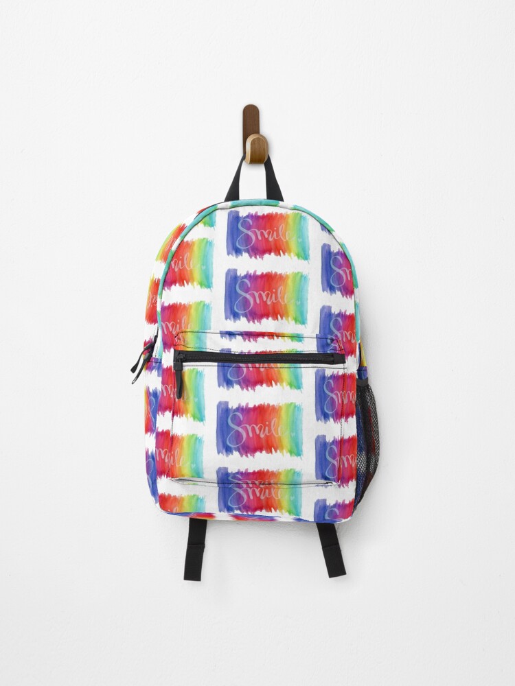 Thumbnail 1 of 3, Backpack, Smile designed and sold by JessicaTang.