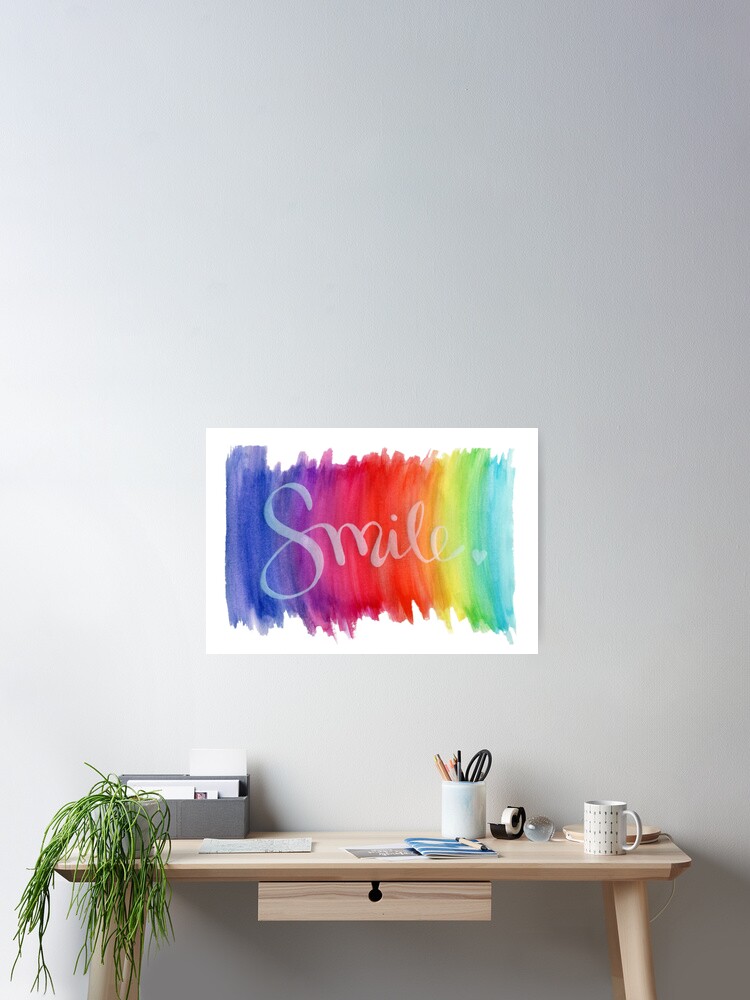 Thumbnail 2 of 3, Poster, Smile designed and sold by JessicaTang.