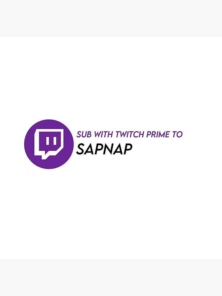 twitch prime sapnap Sticker for Sale by lauren <3