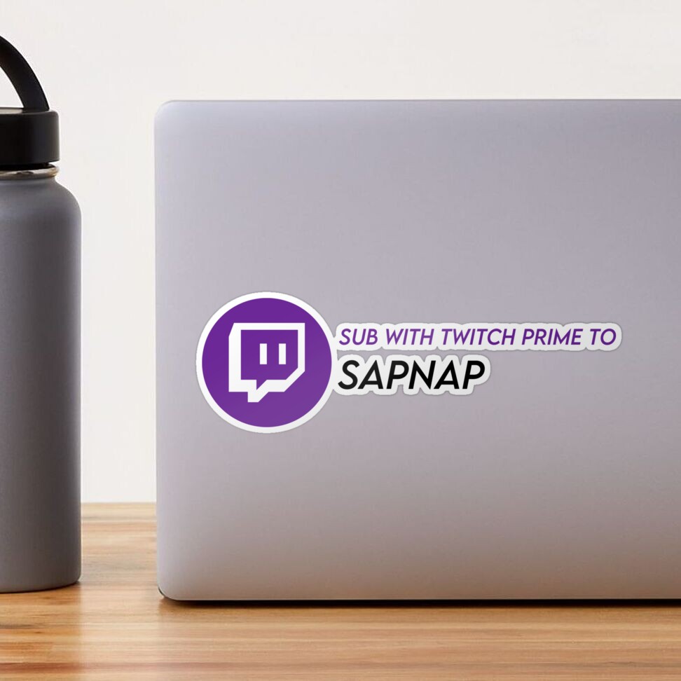 twitch prime sapnap Sticker for Sale by lauren <3