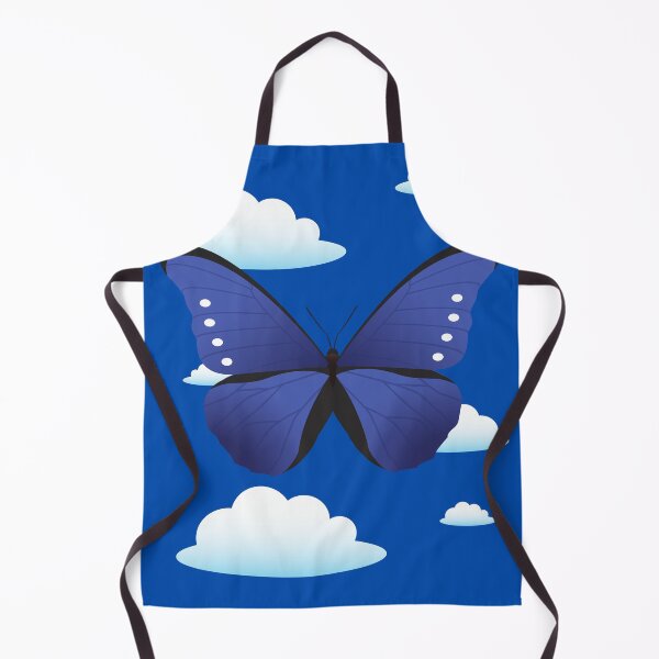 Item preview, light blue butterfly design designed and sold by mahmoudtala.