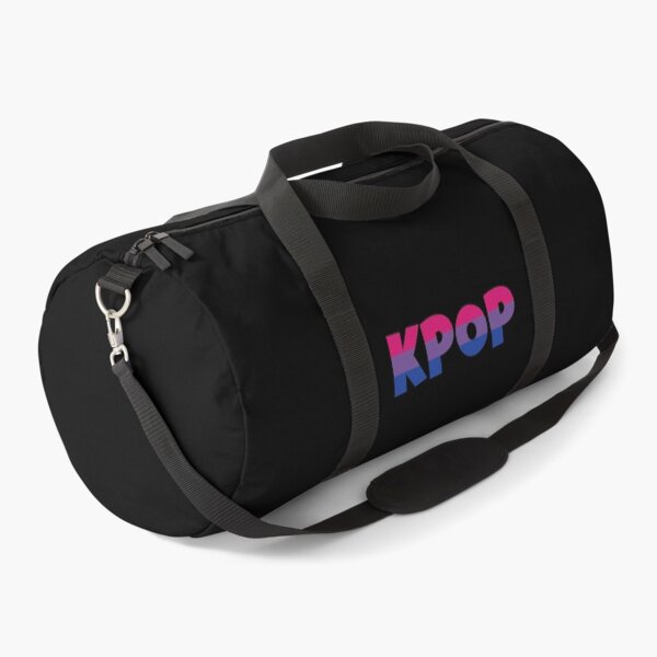 Item preview, KPOP Bi Bisexual Flag Pride LGBTQ+ CUTE Quote designed and sold by SugarSaint.