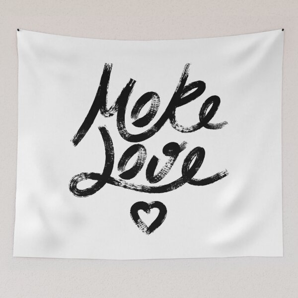 Item preview, More Love. Hand drawn lettering designed and sold by lents.