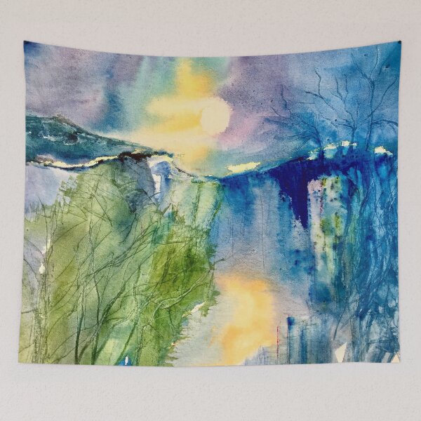 Item preview, Cliff tops. Impressions  in Watercolours. designed and sold by Angela Haig-Harrison.