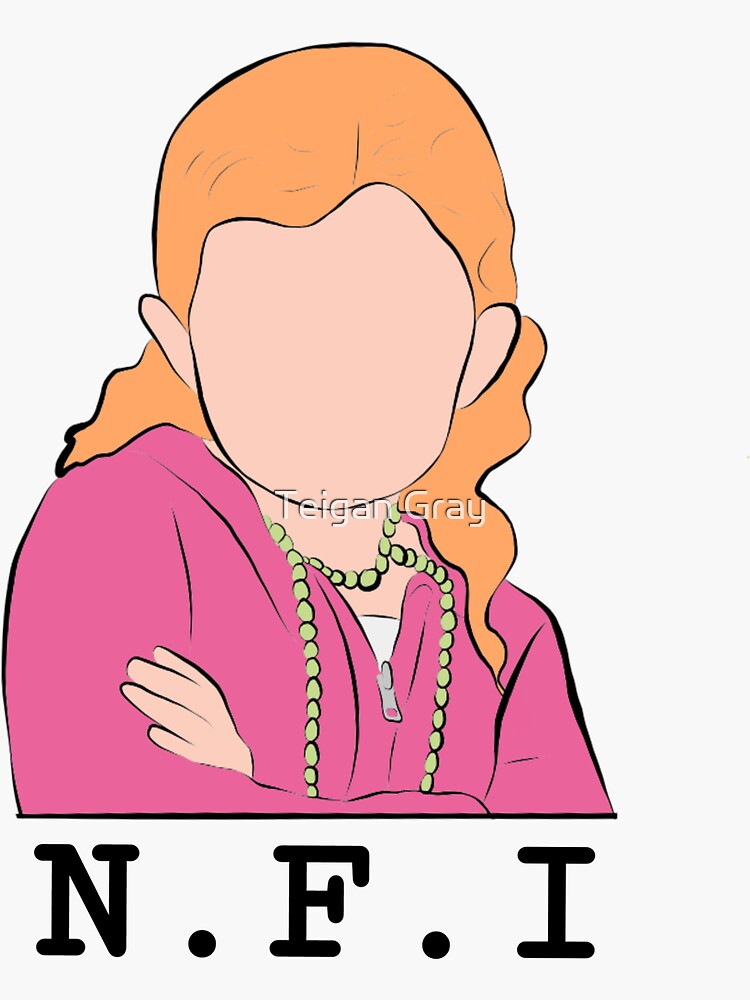 nfi-not-flipping-invited-tiffany-eastenders-sticker-for-sale-by