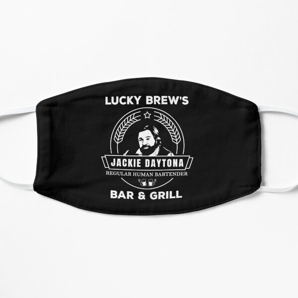Jackie Daytona - Lucky Brews Bar- und Grillhemd - Was wir im Schatten tun Flache Maske
