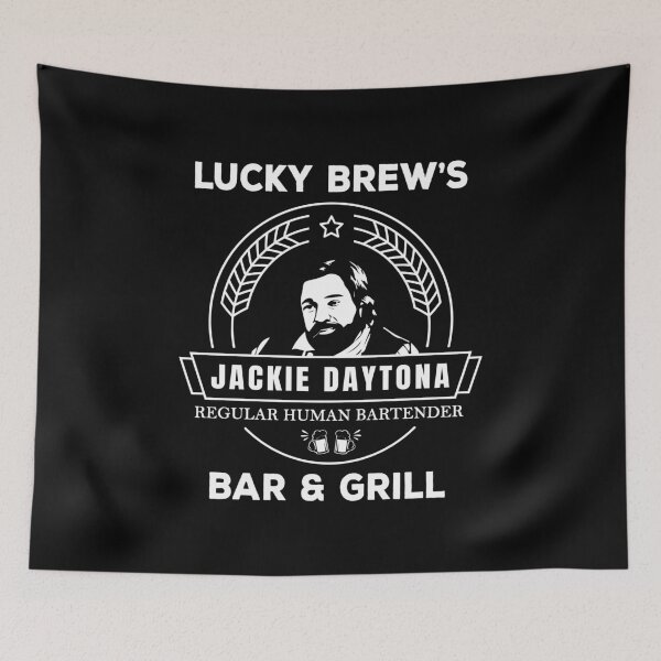 Item preview, Jackie Daytona - Lucky Brew's Bar and Grill Shirt - What We Do in the Shadows designed and sold by silverhexagon.