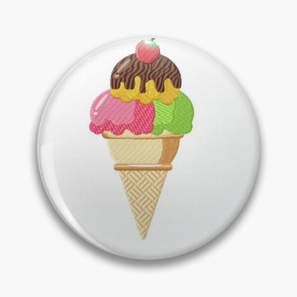 Item preview, 3 scoops of ice cream in a cone designed and sold by Roisin678.