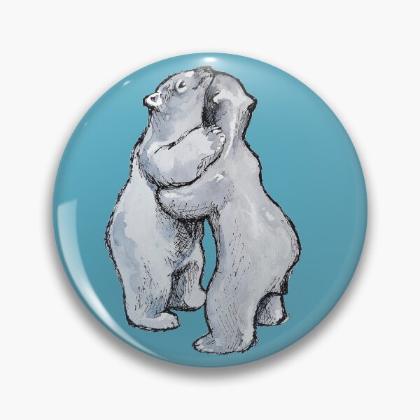 Item preview, Ours, bears in love, teddy bear, polar bear bisounours, love, hug designed and sold by voicivoila.