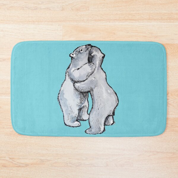 Item preview, Ours, bears in love, teddy bear, polar bear bisounours, love, hug designed and sold by voicivoila.