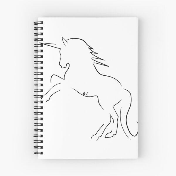 Item preview, Unicorn line art designed and sold by BV-creas.