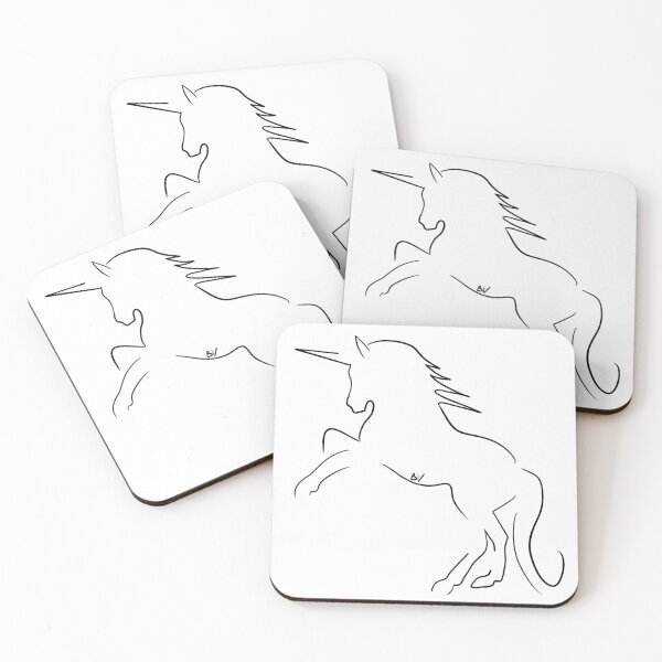 Item preview, Unicorn line art designed and sold by BV-creas.