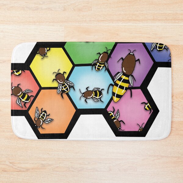Item preview, Bee Hexagon designed and sold by MammaPanda.