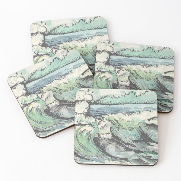 Item preview, Stormy Sea designed and sold by rachelclaireart.