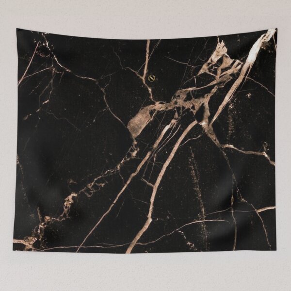 Item preview, Black and Rose Gold Marble designed and sold by Envy-Merch.