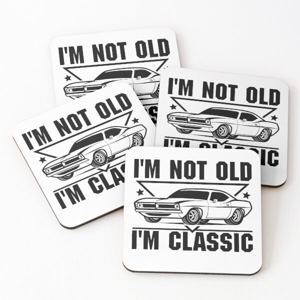 Item preview, I'm Not Old I'm Classic Hot Rod Car Birthday Celebration designed and sold by DetourShirts.