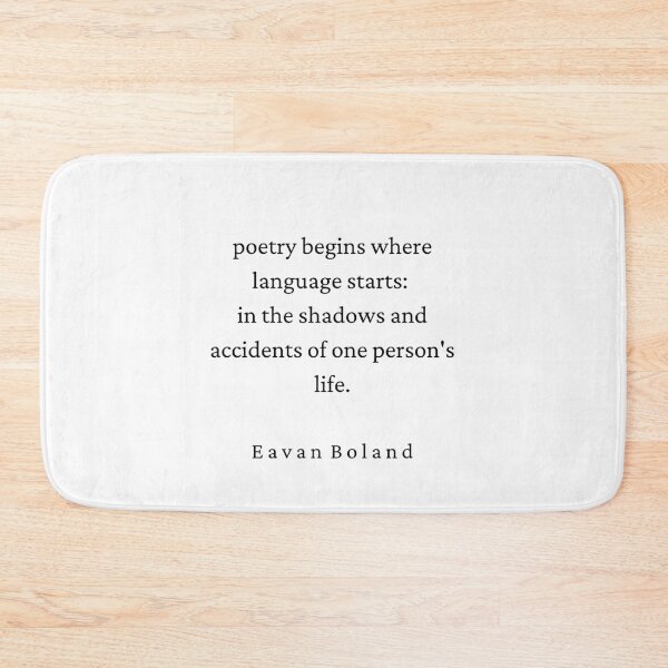 Item preview,  Eavan Boland One Person's Life designed and sold by brownbread-.