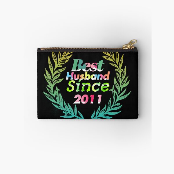 Item preview, Best Husband Since 2011 - 9st Wedding Anniversary designed and sold by MeowTouch Art.