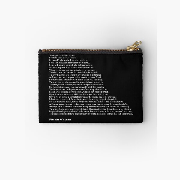 Item preview, Flannery O'Connor Quotes designed and sold by Miguel Queiruga.