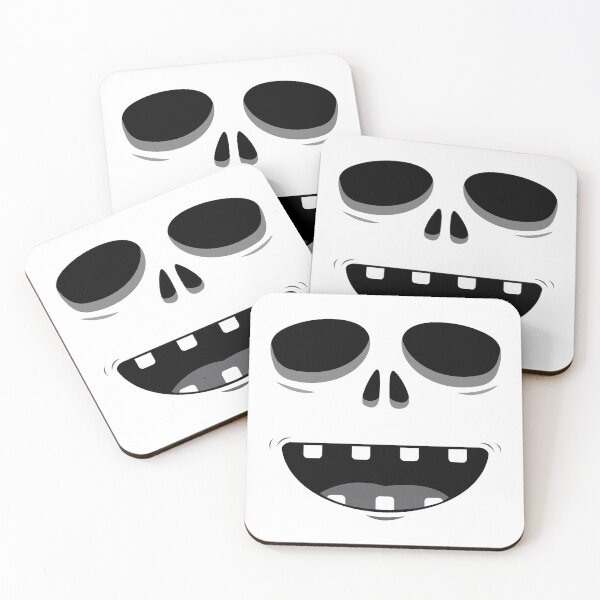 Item preview, Skull Face Funny Halloween Design designed and sold by up4tee.