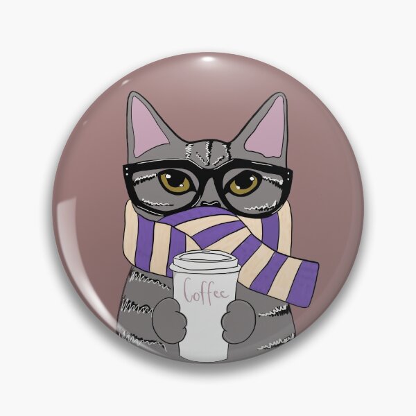 Item preview, Coffee cat in winter designed and sold by Funtastic-GOODS.
