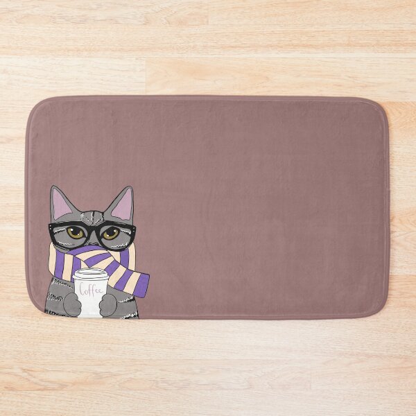 Item preview, Coffee cat in winter designed and sold by Funtastic-GOODS.
