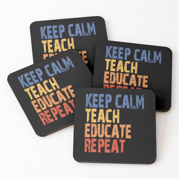 Item preview, KEEP CALM, TEACH, EDUCATE. REPEAT. designed and sold by Cr1sV.