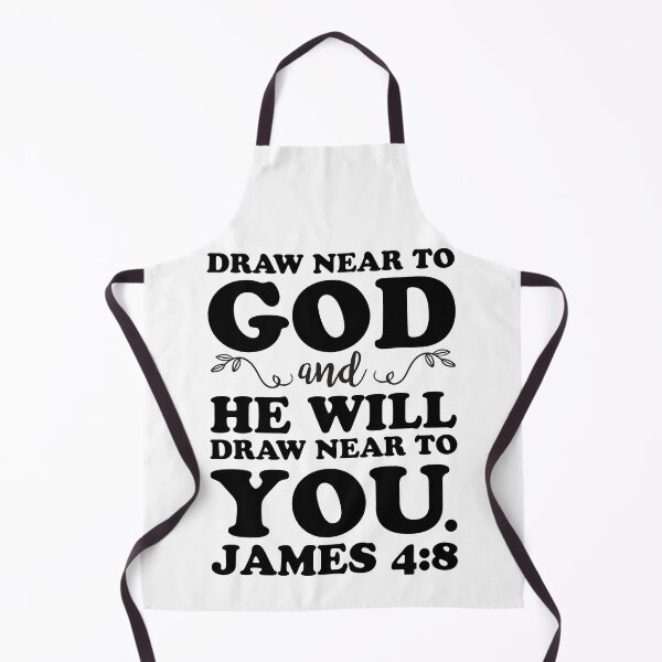 Item preview, James 4:8 Draw Near To God And He Will Draw Near To You designed and sold by plushism.