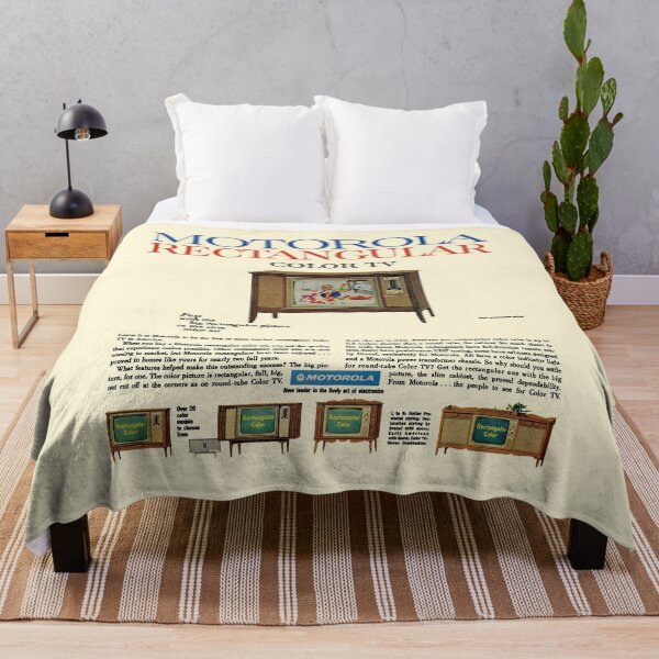 Item preview, MOTOROLA RECTANGULAR - COLOR TV ADVERT designed and sold by ThrowbackAds.