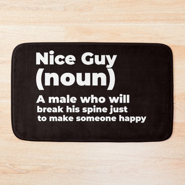 Item preview, Nice Guy Definition Meaning Funny Gift Cool designed and sold by YourEssentials.