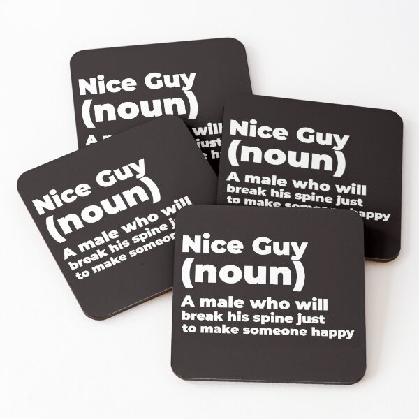 Item preview, Nice Guy Definition Meaning Funny Gift Cool designed and sold by YourEssentials.