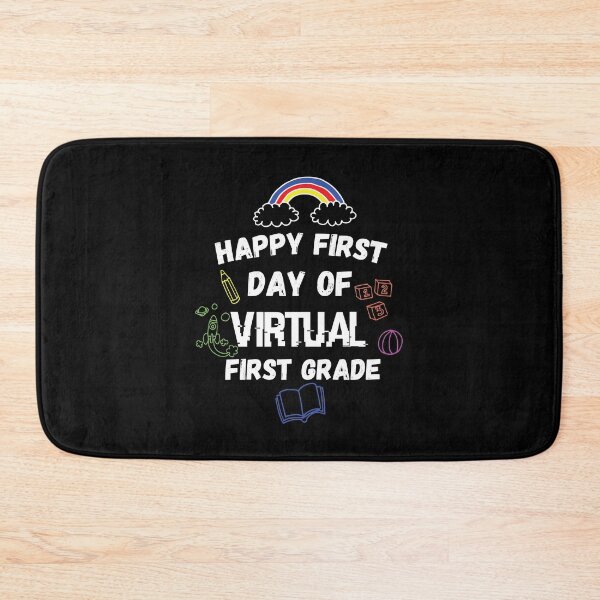 Item preview, happy first day of virtual first grade designed and sold by CodingForTech.