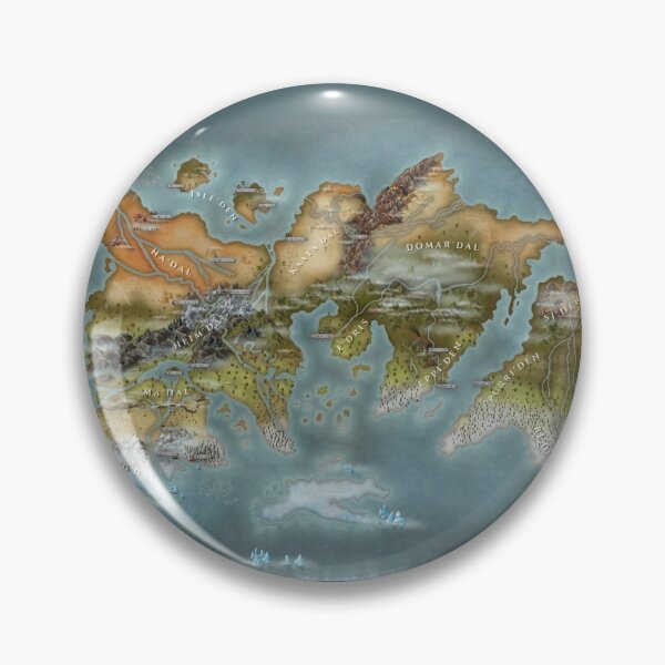 Item preview, Map of Edris - Remastered designed and sold by Zuperbuu Works.