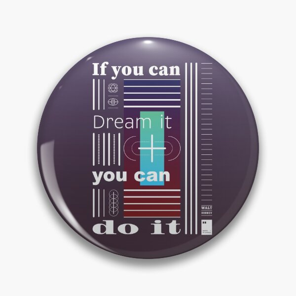 Item preview, If you can dream it you can do it designed and sold by quotesonposters.