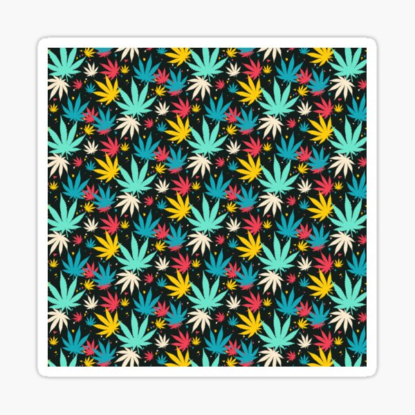 Item preview, Marijuana 420 Cannabis Weed Pattern Gift designed and sold by Patterntastic.