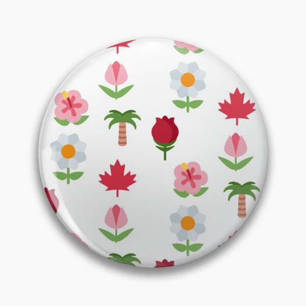 Item preview, Sticker pack flowers plants maple leaf palm tulip designed and sold by PaperDreamPod.