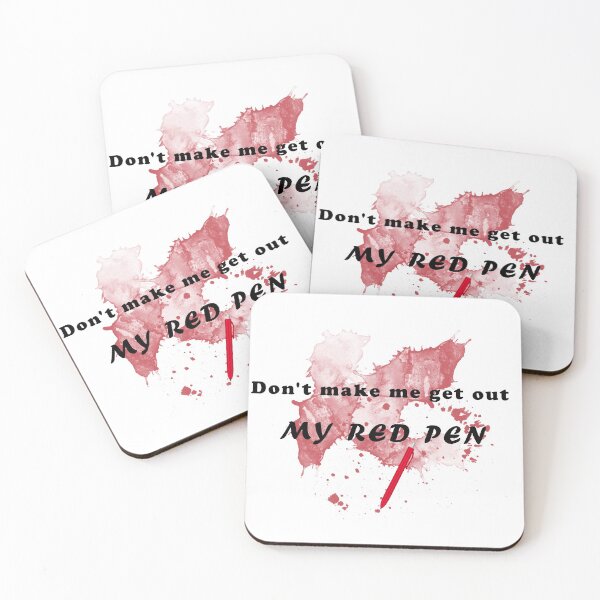 Item preview, Don't make me get out my red pen designed and sold by TshirtTyou.