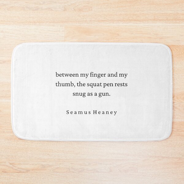 Item preview, Seamus Heaney Poetry Quote - Digging designed and sold by brownbread-.