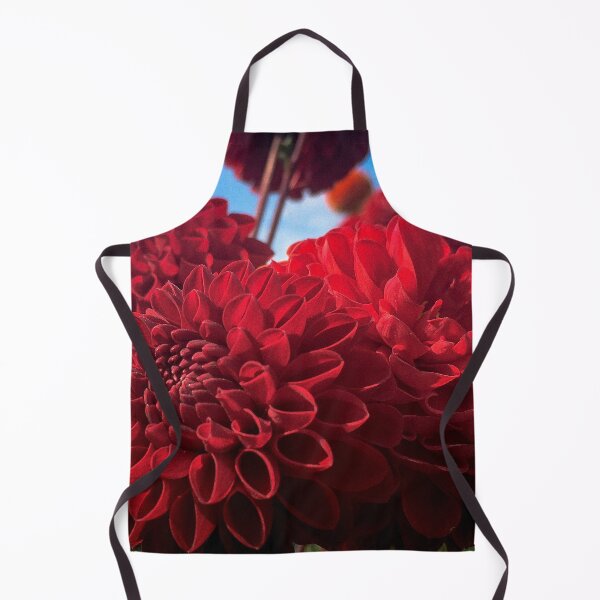 Item preview, Red Ball Dahlias Tesselaar Blossoming in the Garden 063 designed and sold by Bees-n-Flowers.