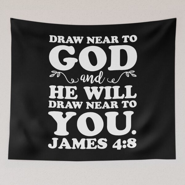 Item preview, James 4:8 designed and sold by plushism.