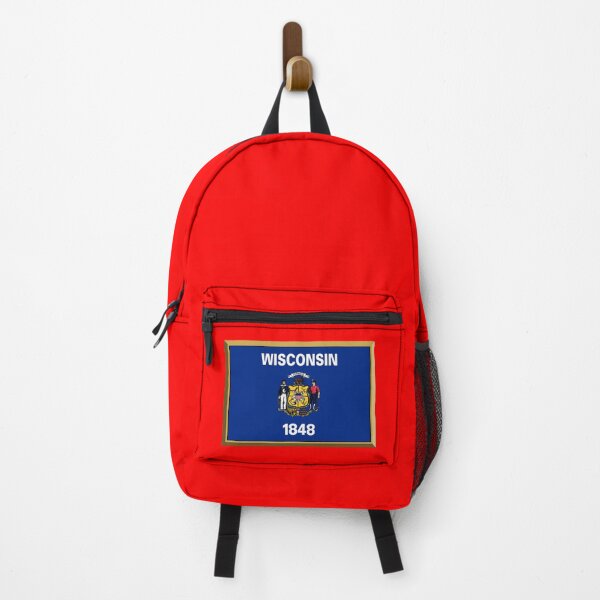 Item preview, Wisconsin Flag Gifts, Masks, Stickers & Products (GF) designed and sold by mpodger.